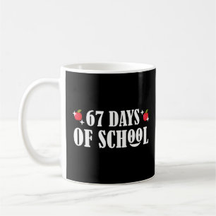 67 Skoldagar Rolig Six Seven Meme Kaffemugg