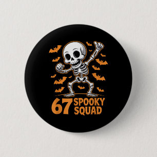 67 Skum Squad Halloween Skelett 6 7 Meme Sex Sju Knapp