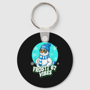 67 Snömannen Vibes Vinter Sex Sju Jul Meme K Nyckelring