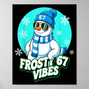 67 Snömannestämning Vinter Sex Sju Jul Meme K Poster