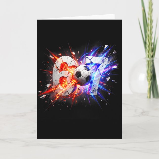 67 Soccer Six Seven 6 7 Meme 67  Kort (Framsida)