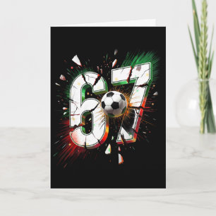 67 Soccer Six Seven 6 7 Meme 67 Rolig Jul 67 Kort