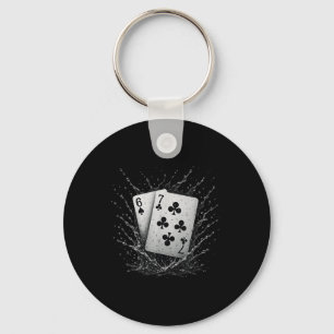 67 spelkort Six Seven Meme kortspel Poker Ca Nyckelring