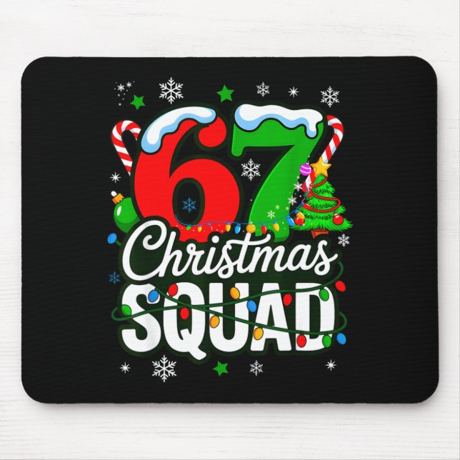 67 Squad Teacher Christmas Funny Holiday Clroom Cr Musmatta (Framsidan)