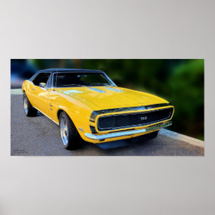 '67 SS 350 BIL POSTER