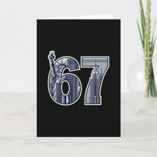 67 Staty Liberty Empire State Grafik Kort