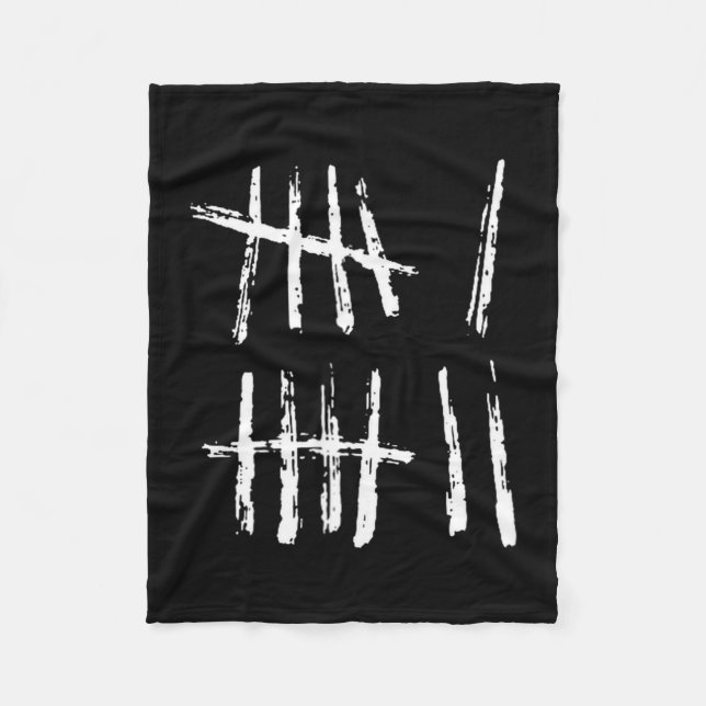 67 Tally Mark Tröja Rolig Six Seven 67 Meme 6 7 Nu Fleecefilt (Framsidan)