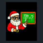 67 Teacher Christmas Santa Six Seven Meme Brainrot Poster<br><div class="desc">67 Teacher Christmas Santa Six Seven Meme Brainrot Math</div>