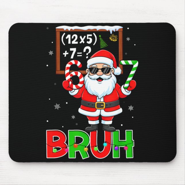 67 Teacher Christmas Santa Six Seven Meme Math Equ Musmatta (Framsidan)