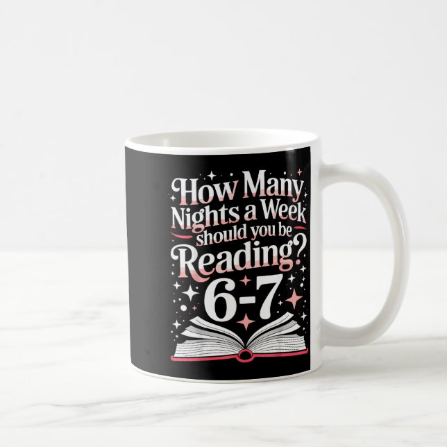 67 Teacher How Many Nights A Week Should You Be Re Kaffemugg (Höger)