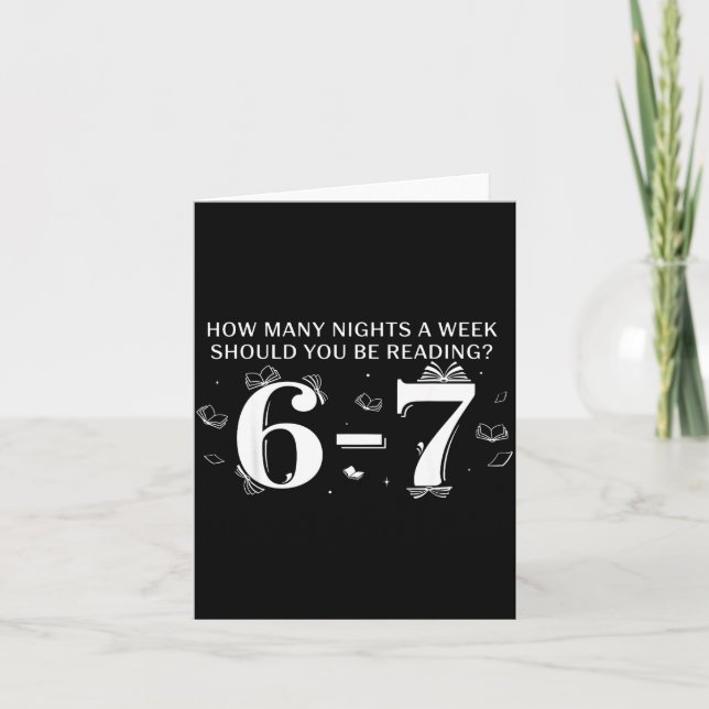 67 Teacher How Many Nights A Week Should You Be Re Kort (Framsida)