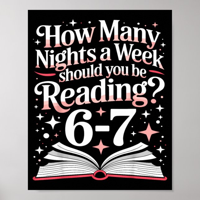 67 Teacher How Many Nights A Week Should You Be Re Poster (Framsidan)