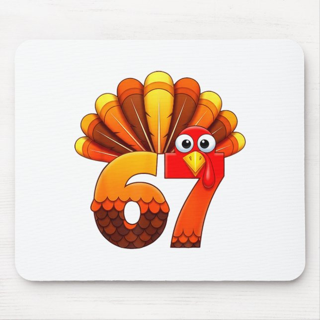 67 Thanksgiving Funny Turkey Costume Six Seven Mem Musmatta (Framsidan)
