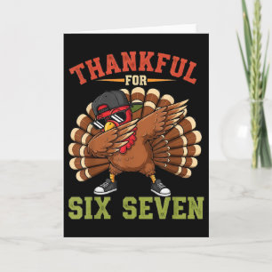 67 Thanksgiving Meme Rolig Tacksam Turk Dabbar Kort