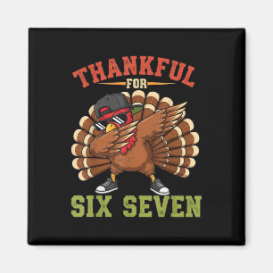 67 Thanksgiving Meme Rolig Tacksam Turk Dabbing Magnet