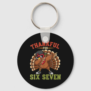 67 Thanksgiving Meme Rolig Tacksam Turk Dabbing Nyckelring