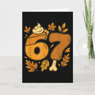 67 Thanksgiving Skämt Roligt Sex Sju Gen Alpha Sla Kort