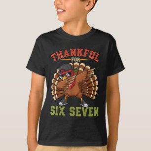 67 Thanksgiving Skämt Rollig Tacksam Kalkon Dabbin T Shirt