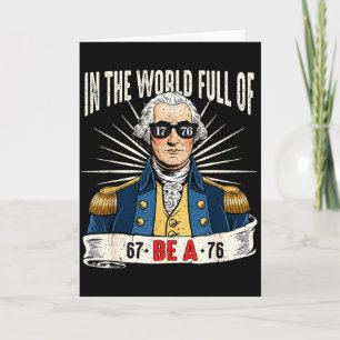 67 Till 76 Roligt George Washington Historia Meme  Kort