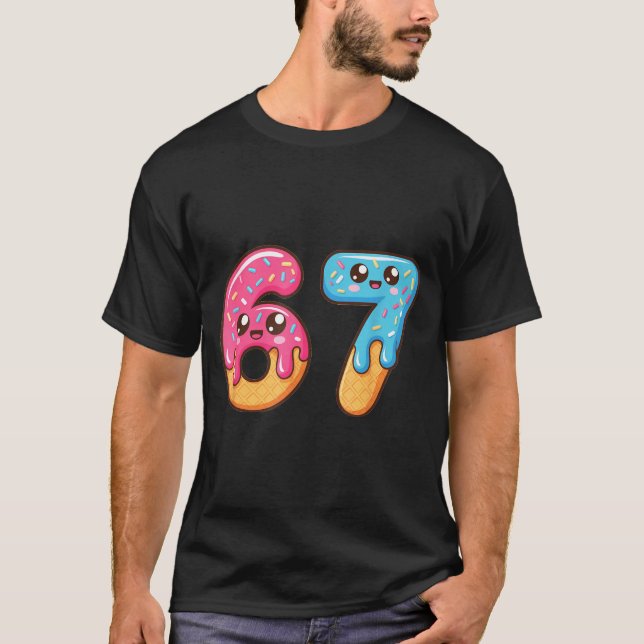 67 Tröja Baseball Livsstil 101 Kläder Ungdom Drip (Framsida)