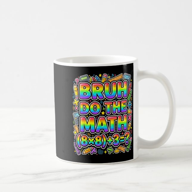 67 Tröja Six Seven Meme 6-7 Pojkar Flickor Bruh D Kaffemugg (Höger)