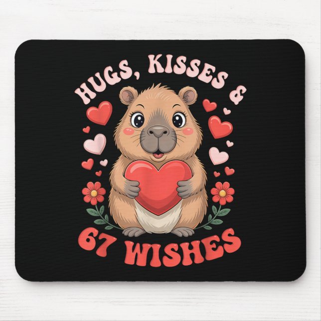 67 Valentines Capybara Wishes Cute Meme Hearts Say Musmatta (Framsidan)