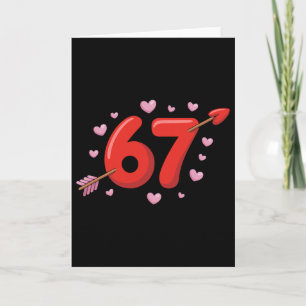 67 Valentines Meme Söt 67 Hjärtan Och Blommor Vale Kort