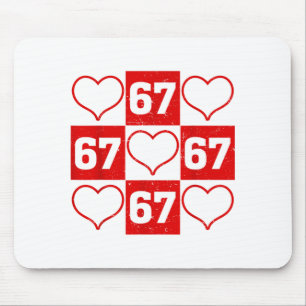 67 Xoxo Sött Hjärta Alla Hjärtans Dag 6 7 Sex Sju Musmatta