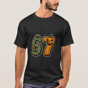 67 Zombie Pumpkin Sex Seven Halloween Meme T Shirt