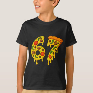 67 Zza Meme Rolig Six Seven Gen Alpha Slang Barn D T Shirt