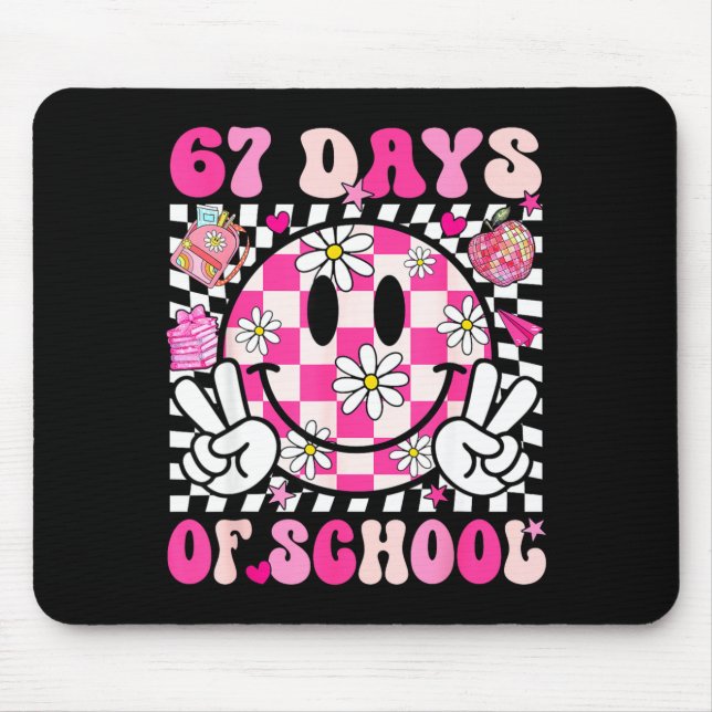 67th Day Of School 67 Days Smarter Teacher Girl Wo Musmatta (Framsidan)