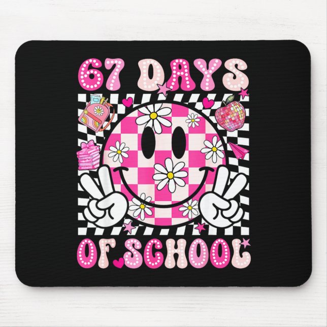 67th Day Of School 67 Days Smarter Teacher Girl Wo Musmatta (Framsidan)