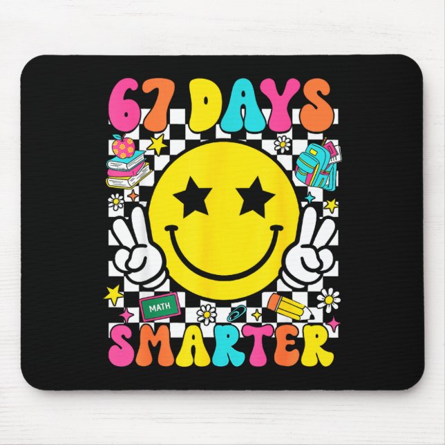 67th Day Of School 67 Days Smarter Teacher Student Musmatta (Framsidan)