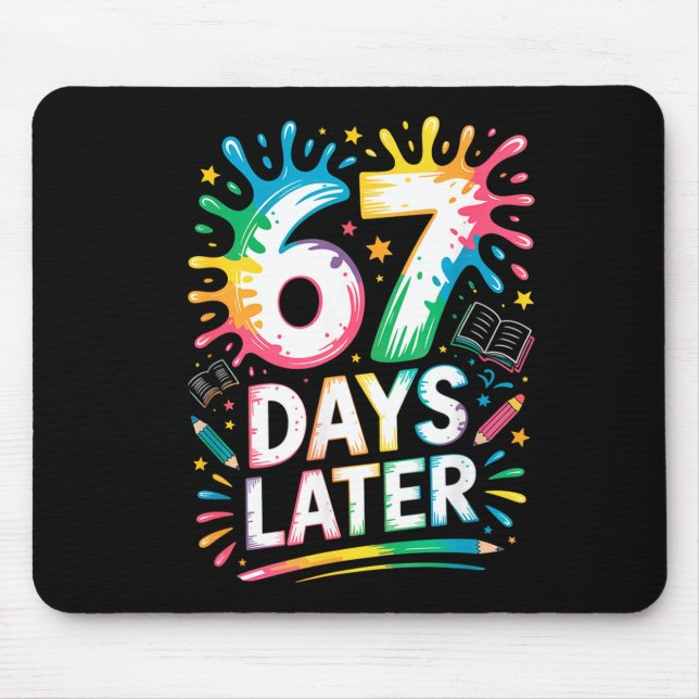 67th Day Of School 67 Meme Teacher Student 67 Days Musmatta (Framsidan)