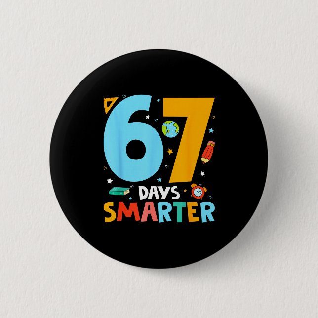 67th Day Of School Funny 67 Days Smarter Teacher B Knapp (Framsida)