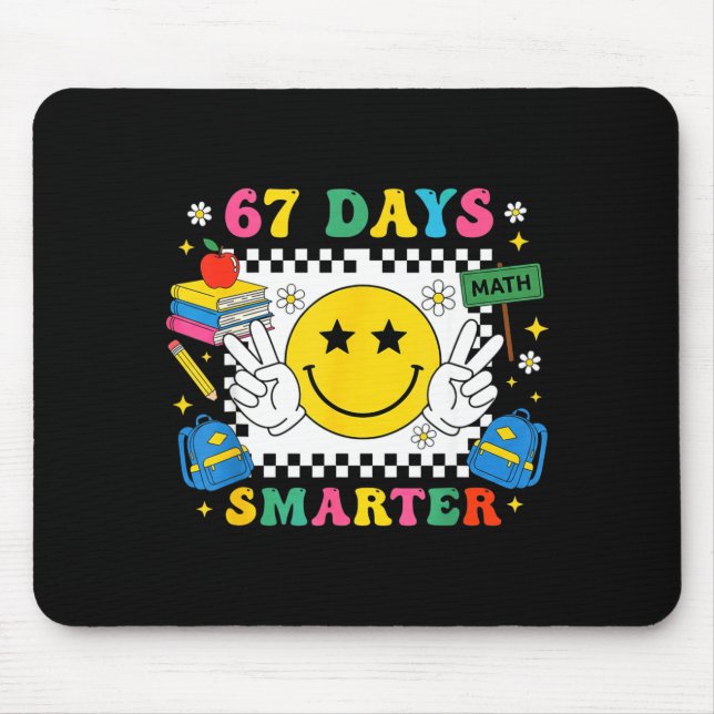 67th Day Of School Funny 67 Days Smarter Teacher B Musmatta (Framsidan)