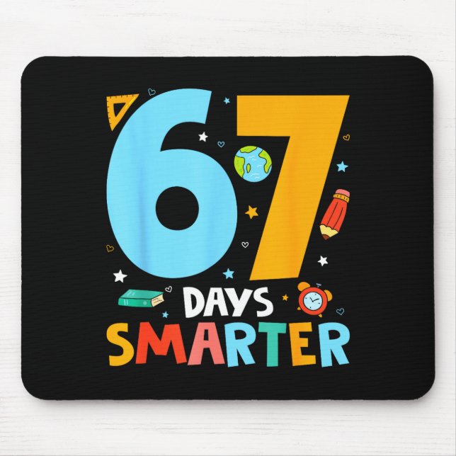 67th Day Of School Funny 67 Days Smarter Teacher B Musmatta (Framsidan)