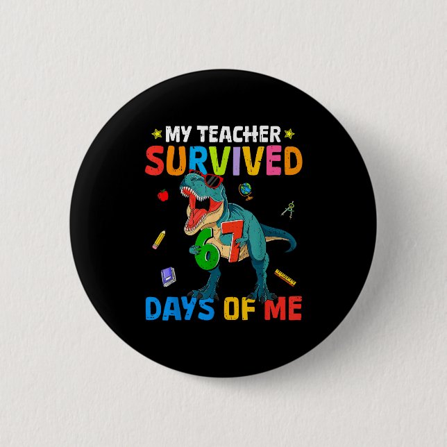 67th Day Of School My Teacher Survived 67 Days Boy Knapp (Framsida)