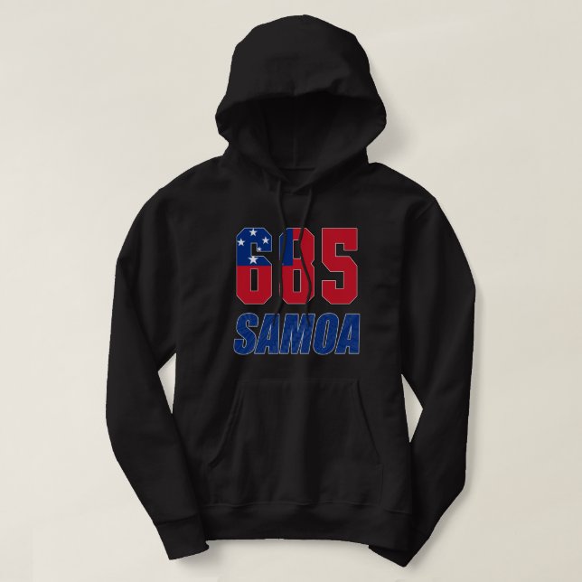 685 Konstruktionskonstruktion för Samoa Hoodie (Design framsida)