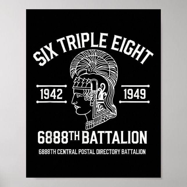 6888th Central Postal Directory-bataljon 6 Triple Poster (Framsidan)