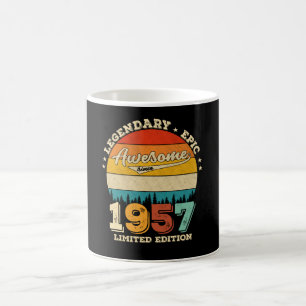 68-årig dagstidning 1957 Fantastisk 68:e födelseda Kaffemugg