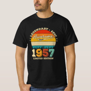68-årig dagstidning 1957 Fantastisk 68:e födelseda T Shirt