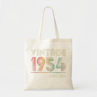 68 års Vintage 1954 68:e födelsedagsgåvor till Tygkasse