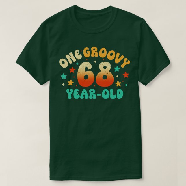 68-årsdag 2 t shirt (Design framsida)