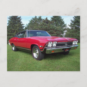 68' Chevy Chevelle SS Vykort