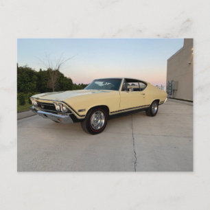 68' Chevy Chevelle Vykort