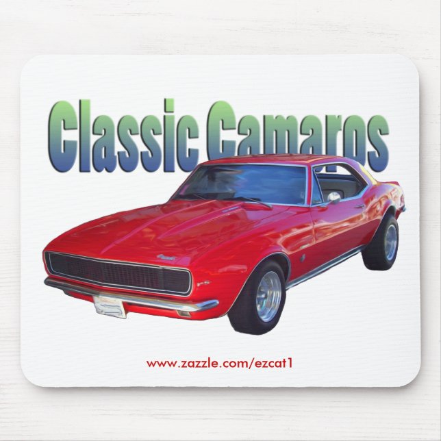 68' den Camaro musen vadderar Musmatta (Framsidan)