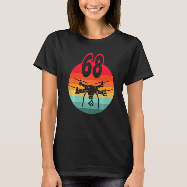 68:e födelsedagen: jag återställer fjärrstyrda enh t shirt (Framsida)
