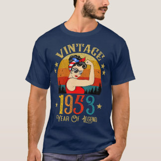 68: e födelsedagspresenten 68 år gammal för kvinno t shirt