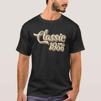 68:e födelsedagspressen Gift Classic 1956 68 år ga T Shirt